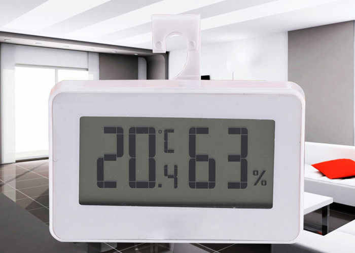 Small Digital Hygro Thermometer Hanging And Flip Stand With Magnet Lightweight